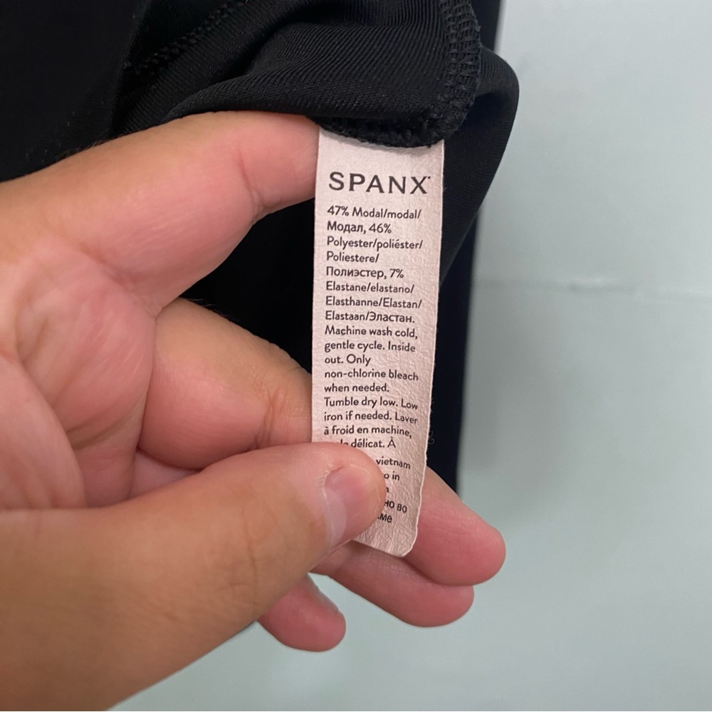 Spanx Very Black Airessentials Pullover Sweatshir… - image 4
